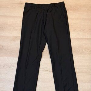 Burberry London - Dress Pants - 32x32 - Black - 100% Wool